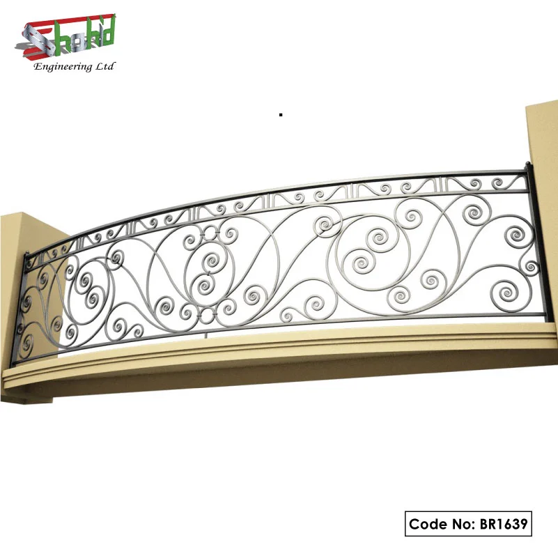 Ms balcony railing