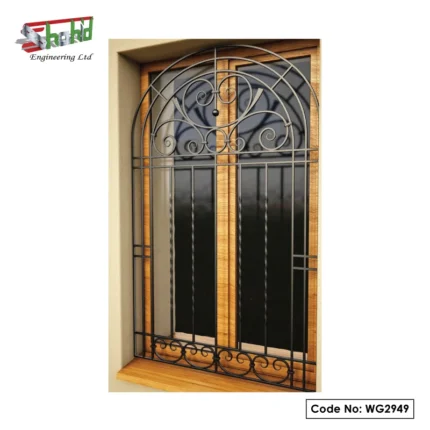 MS Window Grill with Custom Design