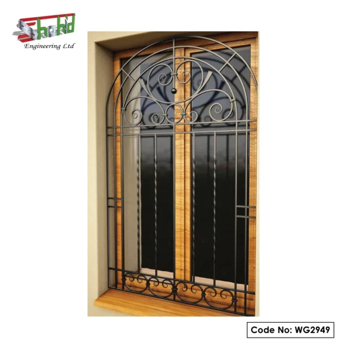MS Window Grill with Custom Design