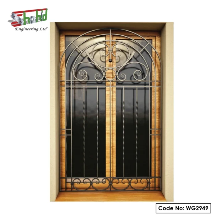 MS Window Grill with Custom Design