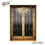 MS Window Grill with Metal Finish