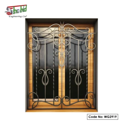 MS Window Grill with Locking System