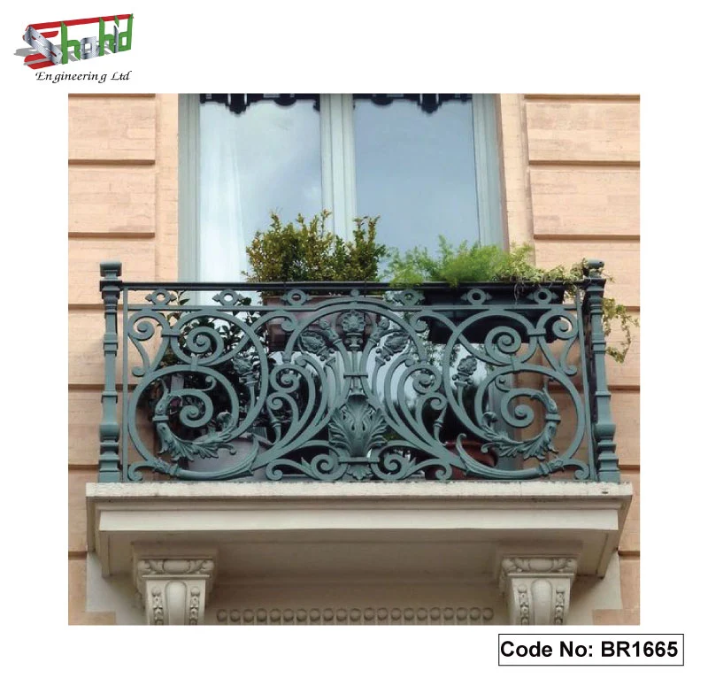 Balcony Railing Wrought Iron | BR1665