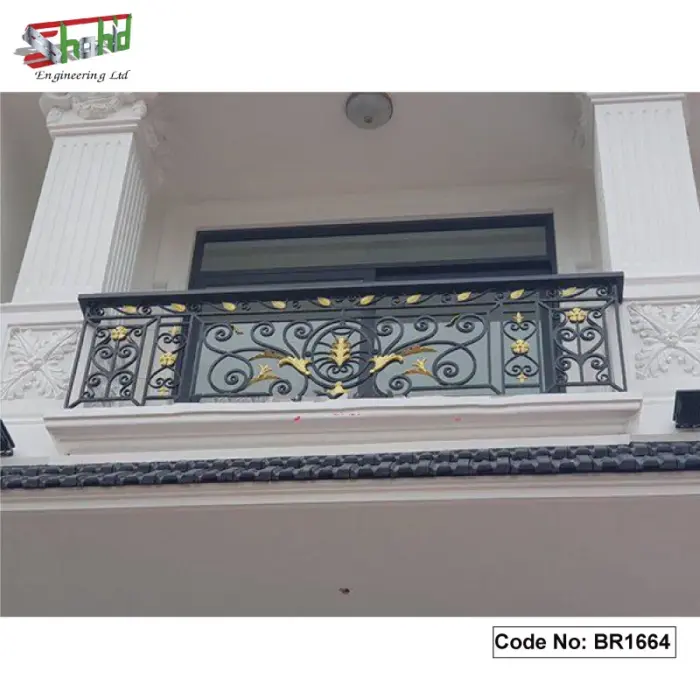 Durable & Elegant Balcony Railing Designs | BR1664 - Shahid Engineering Ltd