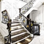 Modern Casting Stair Railing