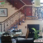 Heavy Duty Metal Stair Railing
