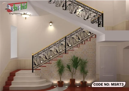 High-End Designer Stair Railing