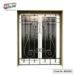 Industrial-Strength MS Window Grill for Commercial Use