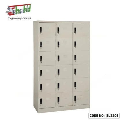 Steel Employee Locker 18 Door