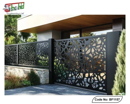 Durable Iron Boundary Fence