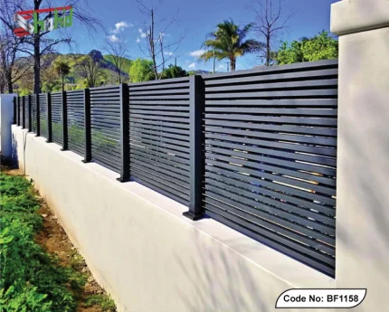 Modern Design Boundary Fencing