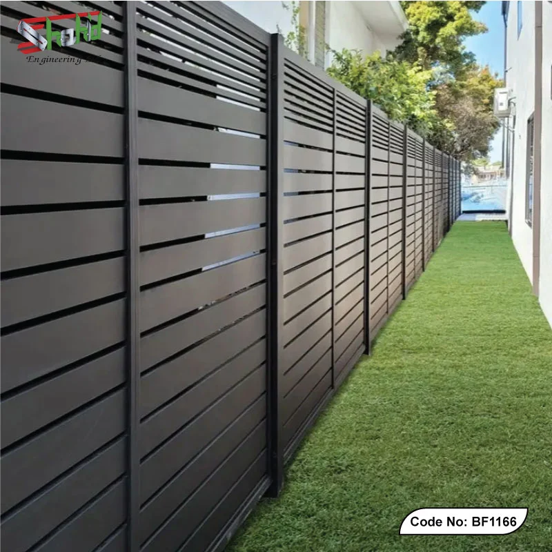 Durable-Boundary-Fencing-Solutions Modern Wrought Iron Fence Panel