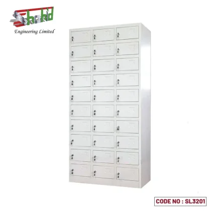 30 Door Factory Staff Storage Locker