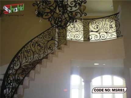 Cast Iron Stair Railing Design