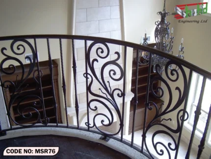 Elegant Casting Stair Rail