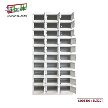 30 Door Factory Staff Storage Locker