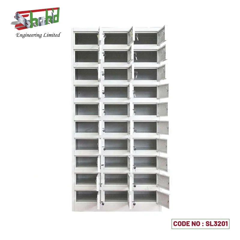 30 Door Factory Staff Storage Locker