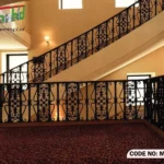 Powder Coated Casting Stair Railing