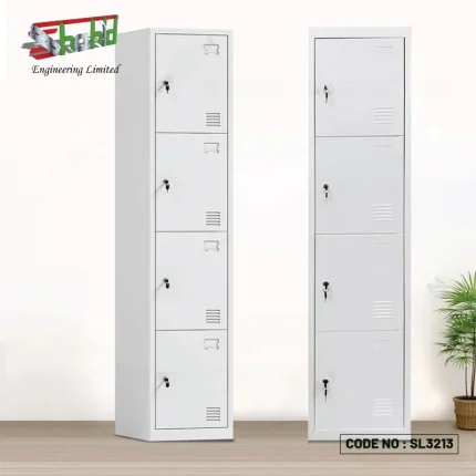 Metal Storage Steel Locker 4-Tier