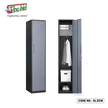 Storage Steel Locker 1-Door Cabinet