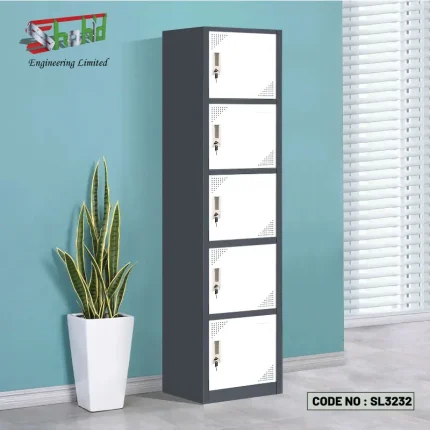 5 Door Steel Locker Cabinet In Bangladesh