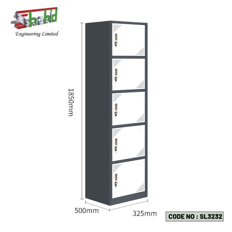 5 Door Steel Locker Cabinet In Bangladesh