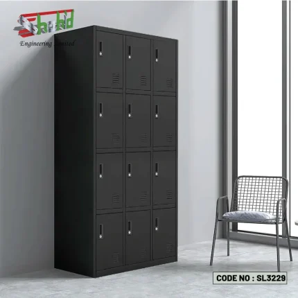 12 Door Metal Locker