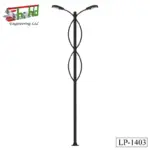 Modern Outdoor Lamp Post | LP403