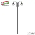 Steel Lamp Post Light