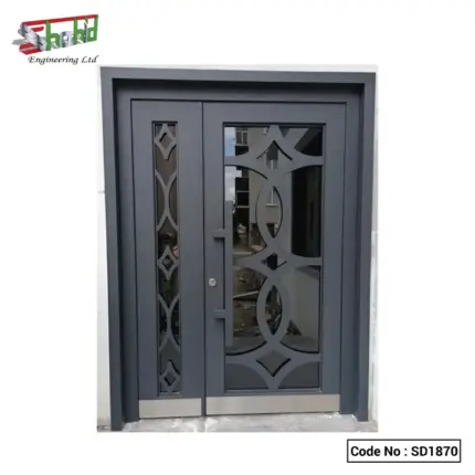 Modern Decorative Steel Door – Strong & Stylish