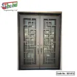 High-Quality Decorative Steel Door in Bangladesh