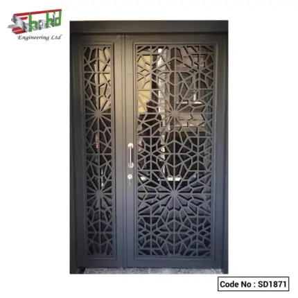 Premium Decorative Steel Door for Home Security