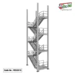 Safe & Secure Fire Escape Emergency Exit  Stair | FES2010 - Image 4