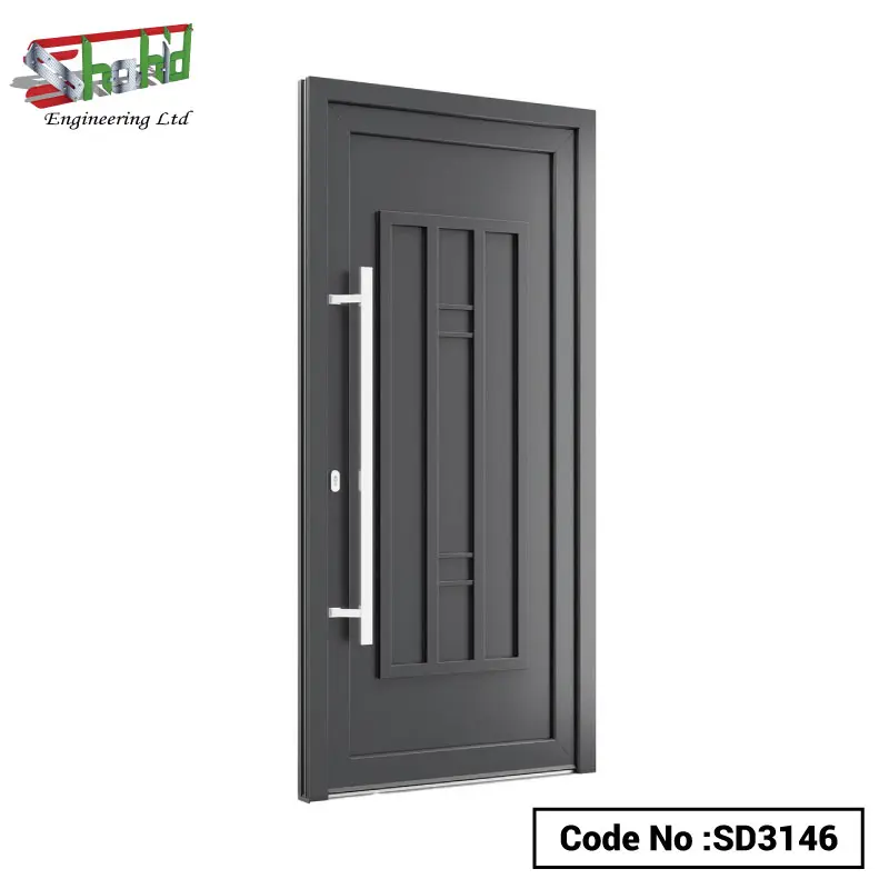 Heavy-Duty-Metal-Security-Door-for-Residential-&-Commercial-Buildings Commercial Steel Door | SD3146 - Image 1