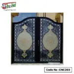 Durable CNC Laser Cutting Boundary Gate