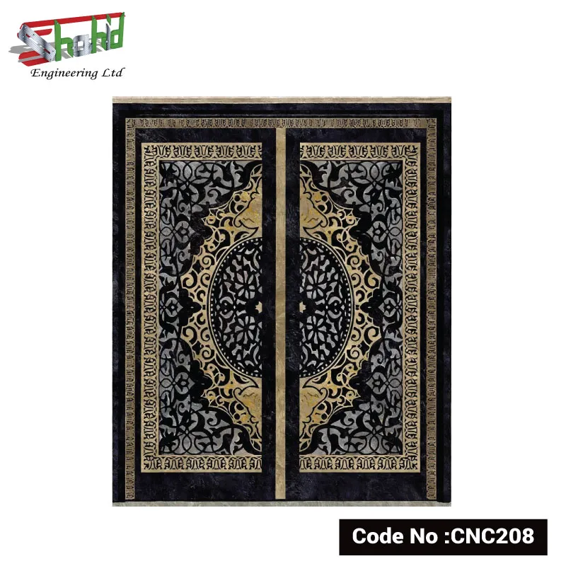 Laser-Cutting-Gate-CNC208 Decorative Laser Cut Metal Gate